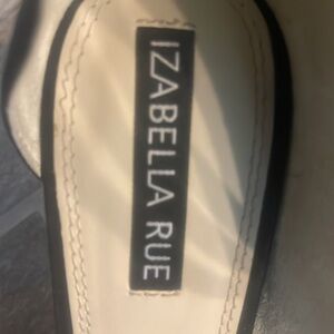 Izabella Rue Black Suede Pumps